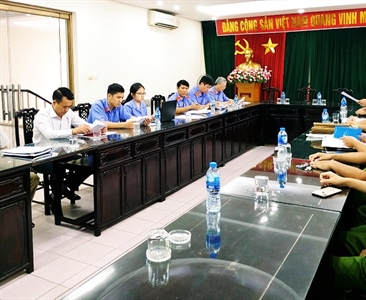 Viện KSND quận Hoàng Mai tiến hành kiểm sát trực tiếp việc thi hành án hình...